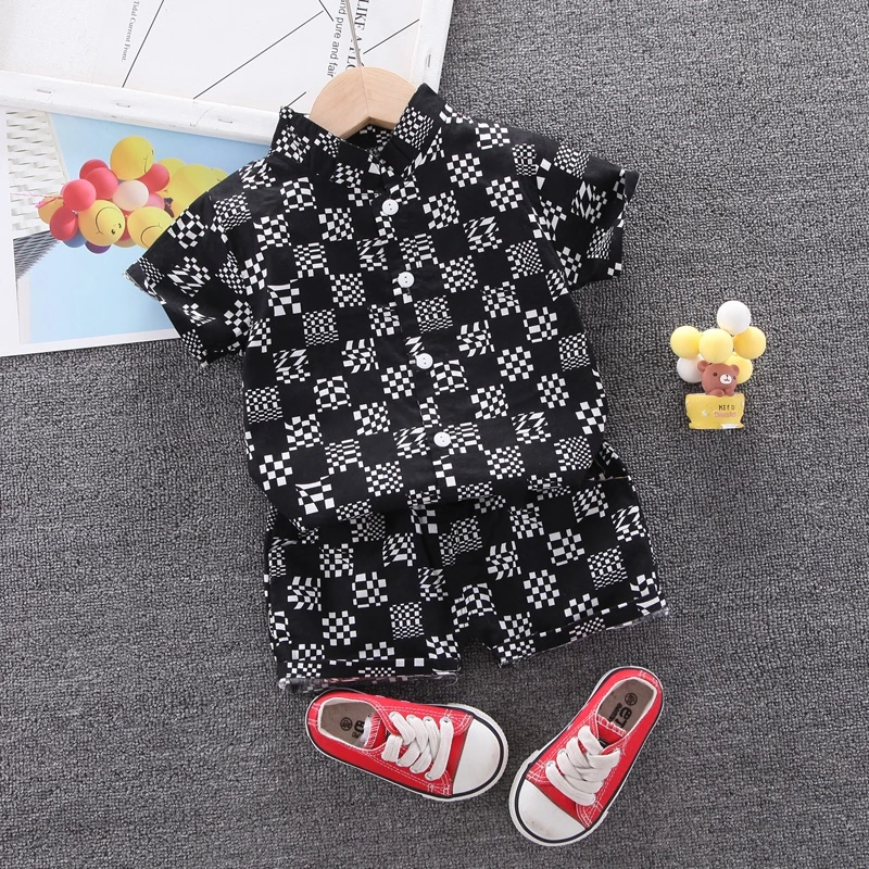 2 Piece Checkered Boys set