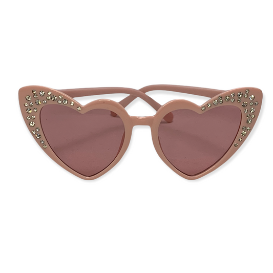 Crystal Heart Sunglasses